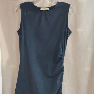 Synergy Navy Bodycon Scrunch Dress
